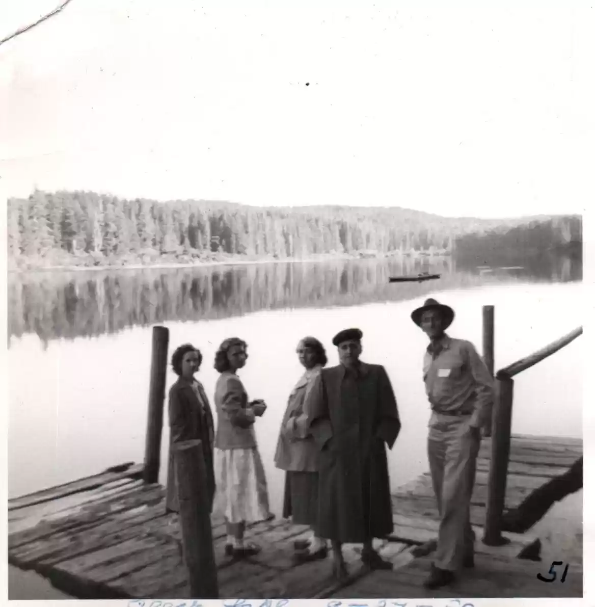 51 - Clear Lake 9-27-50 - Feast at Belknap Springs, OR